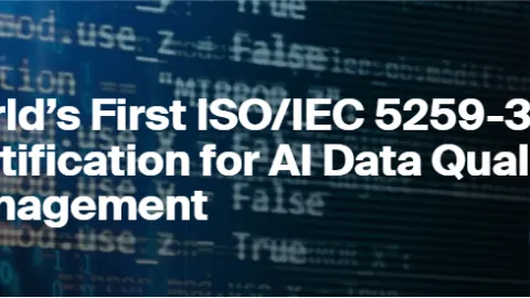 AI Clearing Earns First ISO/IEC 5259-3 Certification for AI Data Quality Management