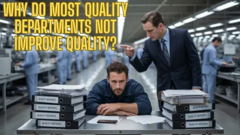 Why Quality Departments Often Fail to Improve Quality