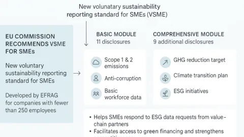 European Commission Adopts VSME Standard to Ease Sustainability Reporting for Small Companies