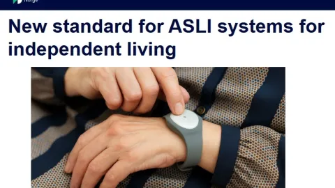 Norway Publishes Standard for Technology Enabling Independent Living