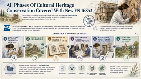 All Phases Of Cultural Heritage Conservation Covered With New EN 16853