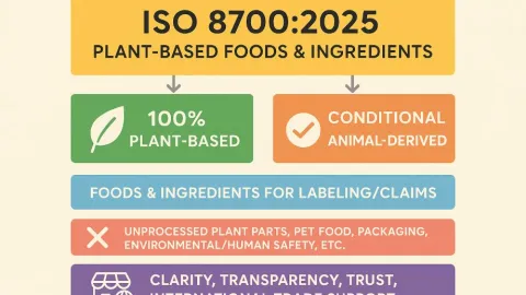 Global Rules for Plant-Based Food Labeling Laid Out in New ISO 87000