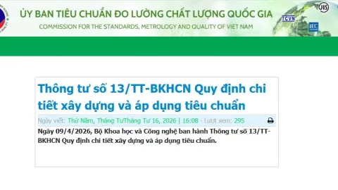 Vietnam Introduces Structured Planning and Review Rules for National Standards