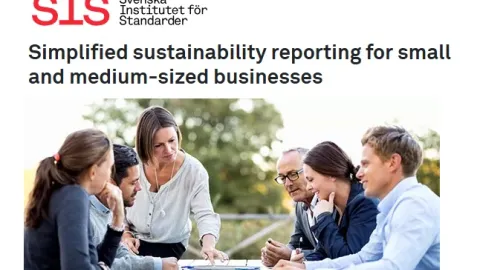 Simplified Sustainability Reporting Now Available for Sweden’s Small Enterprises