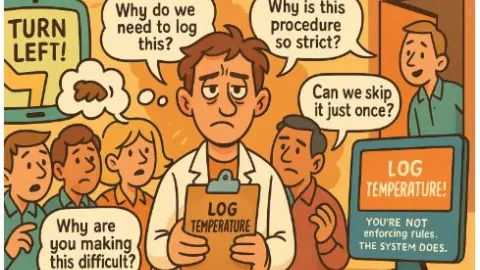 Half of Quality Work Is Defending the System, Selling It Over and Over