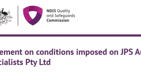 NDIS Commission Revokes JPS Approval After Conflict-of-Interest Breach