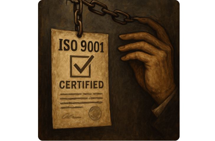Checklist Parades, QMS Theater and Fee Pressures: ISO 9001 Systemic Issues