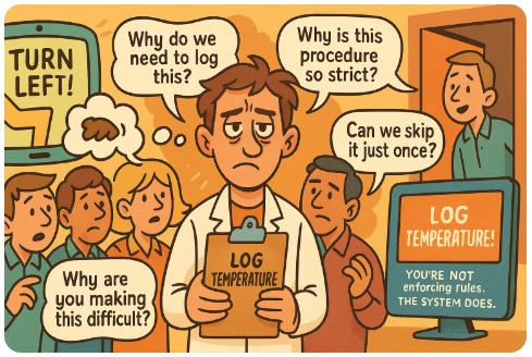 Half of Quality Work Is Defending the System, Selling It Over and Over