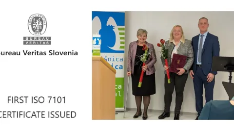 Topolšica Hospital Achieves Slovenia's First ISO 7101 Certification