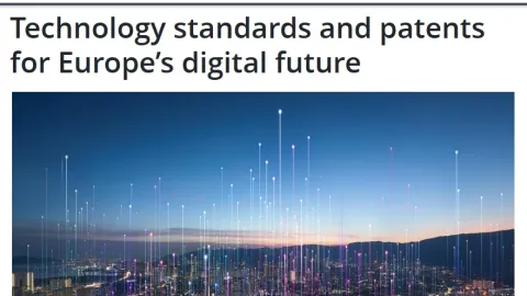 EPO Study Highlights the Crucial Link Between Technology Standards and Patents in Europe’s Digital Future
