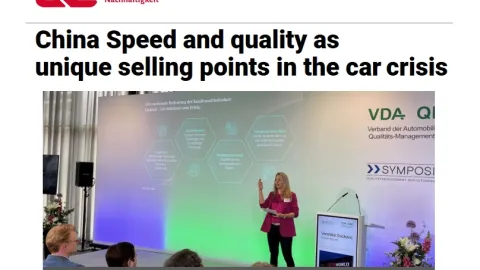 VDA QMC Symposium Explores China Speed and Auto Crisis Challenges