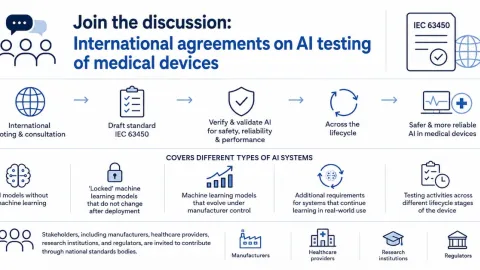 Consultation Underway On Global Standard For AI Testing In Medical Devices
