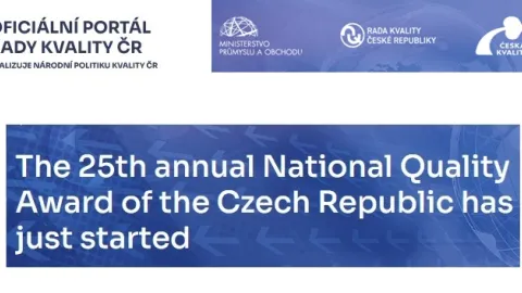 Applications Open for Czech Republic’s 25th National Quality Awards