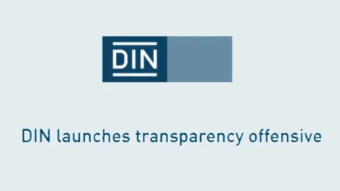 DIN to Publish Committee Participants and Industry Breakdown for Greater Transparency