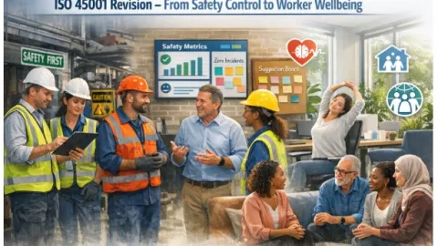 ISO 45001 Second Committee Draft Version Highlights Safety Culture and Workplace Wellbeing