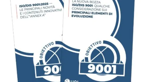 UNI’s Obiettivo 9001 Platform Adds Two Articles Explaining Key Points and New Features in ISO 9001 Revision