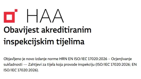 Croatia Adopts New Edition of ISO/IEC 17020
