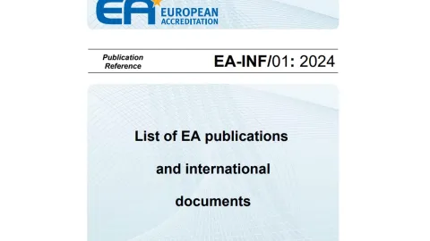 Revised EA-INF/01: 2024 Document Published