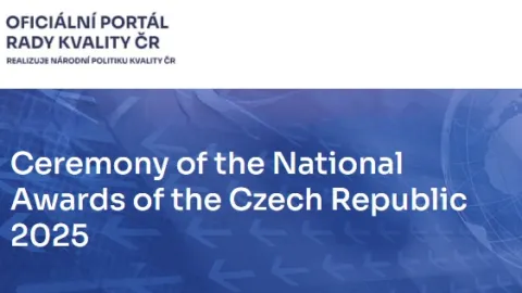 Prague to Host 25th National Quality Awards of the Czech Republic