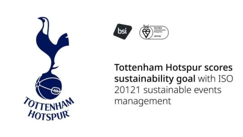 Tottenham Hotspur Scores Sustainability Goal with New Certification