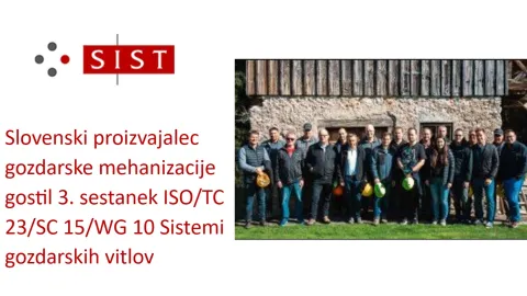 Slovenian Uniforest Hosts ISO Talks to Shape Global Forestry Winch Safety Standard