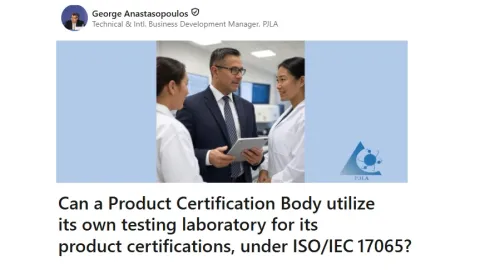 Certification Bodies May Use Own Labs Under ISO 17065, But Only If Impartiality Is Ensured