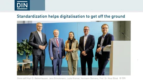 SMART Standards Seen as Key Tool for Digital Transformation, German Survey Finds