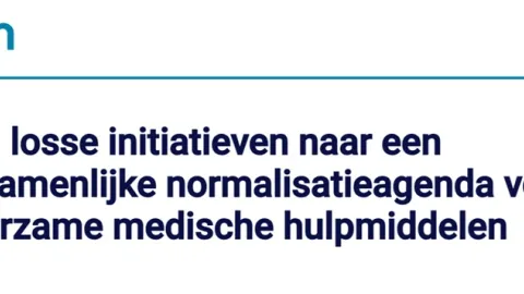 NEN Invites Stakeholders to Shape Standards Agenda for Sustainable Medical Devices