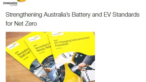 Australia Releases Three Roadmaps on Batteries and EV Standards for Net Zero