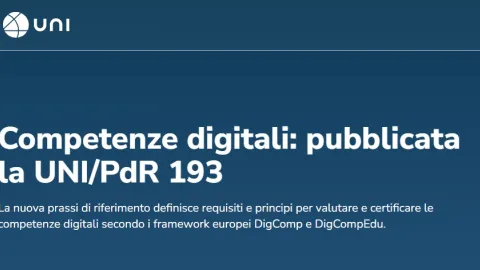 Italy Publishes UNI/PdR 193:2026 for Digital Skills Certification
