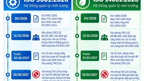 BoA Sets ISO 9001:2026 and ISO 14001:2026 Transition Deadlines for Certification Bodies
