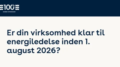 Large Danish Companies Face ISO 50001 Certification Deadline