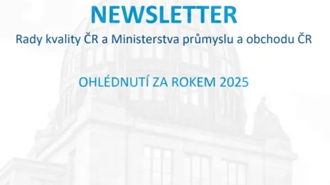 Quality Council Of The Czech Republic Publishes Newsletter Reviewing Quality Initiatives From 2025