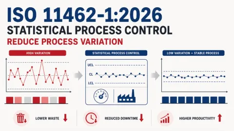 ISO 11462-1:2026 Updates Statistical Process Control to Reduce Process Variation