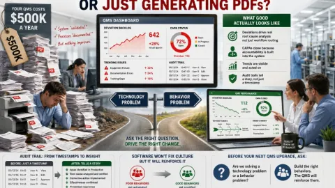Is Your QMS Delivering Results or Digitizing Dysfunction?
