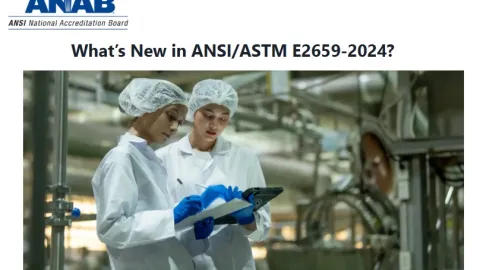 Breakdown of Changes in the Revised ASTM E2659 Certificate Program Standard