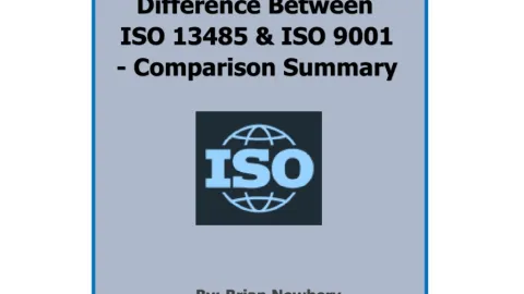 Transition from ISO 9001 to ISO 13485 Requires Deep System Changes