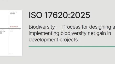 ISO 17620 published to support global biodiversity preservation and sustainable development