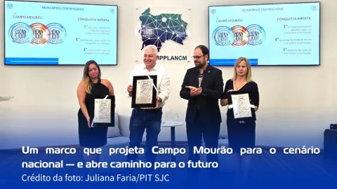 Campo Mourão Becomes First Mid-Sized Brazilian City to Earn Triple Smart City Certification