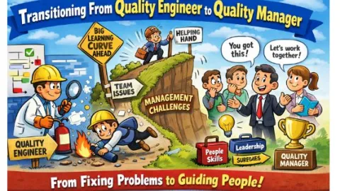 Enabling Others Marks the Shift From Quality Engineer to Quality Manager