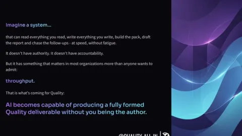 AI Is Not Just A Tool As It Redefines The Role Of Quality