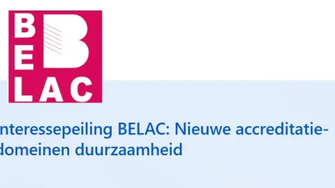 BELAC Surveys Interest in New Sustainability Accreditation Activities