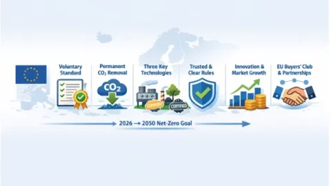 EU Creates First Voluntary Framework For Certifying Permanent Carbon Removals