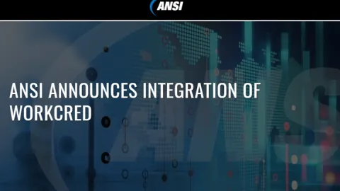 ANSI Integrates Workcred to Strengthen Workforce Credentialing