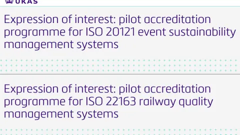 UKAS Probing Interest for Pilot Accreditation Programs in Rail and Event Sectors