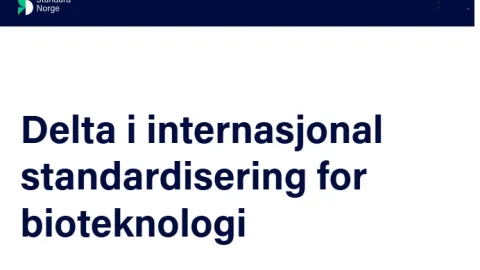 Norway Moves to Establish National Biotechnology Standards Committee