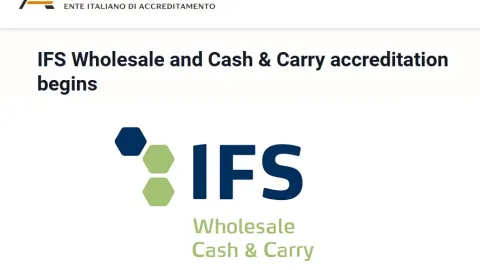 Accredia Opens Accreditation for IFS Wholesale and Cash & Carry Version 3