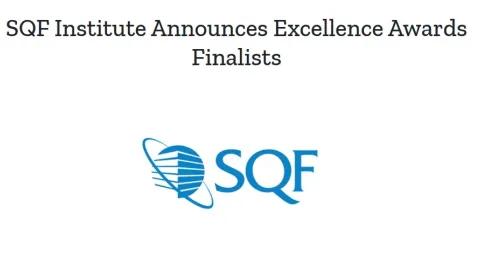 SQF Institute Names Finalists for 2026 Excellence Awards