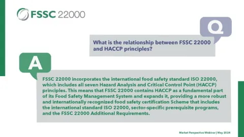 Why FSSC 22000 Outshines HACCP in Food Safety Certification