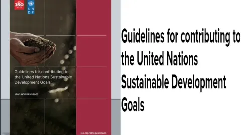 Guidelines Launched to Contribute to the United Nations Sustainable Development Goals (SDG)